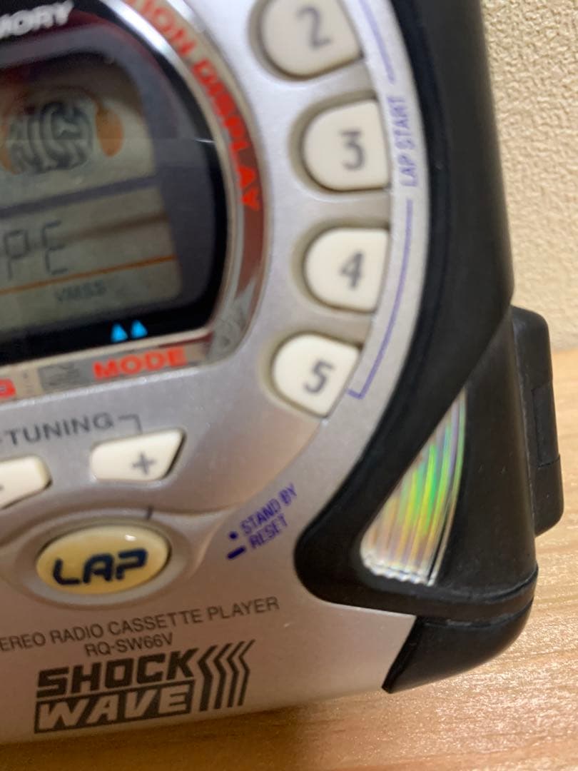 Panasonic ショックウェーブ　カセットプレーヤー　RQ-SW66V