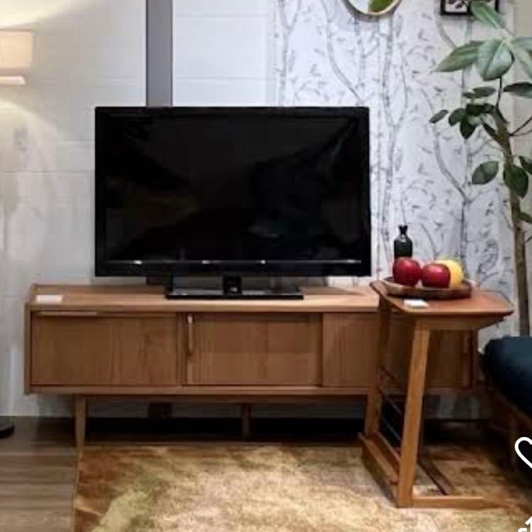 値下 unico ウニコ トーヴ テレビボード テレビ台 W1600 オーク材