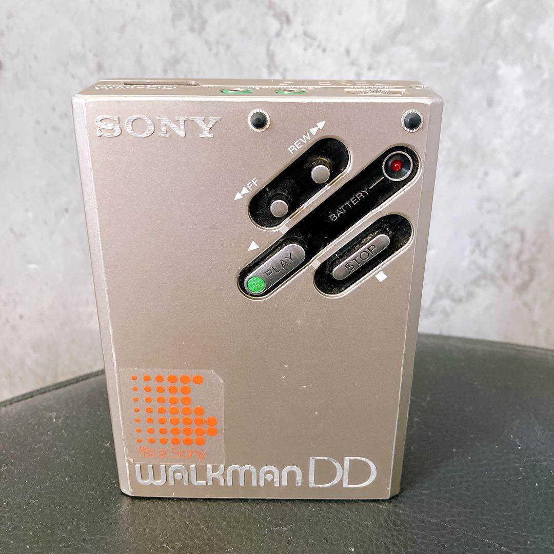 【希少・再生確認済み】ソニー カセットプレーヤー WM-DD