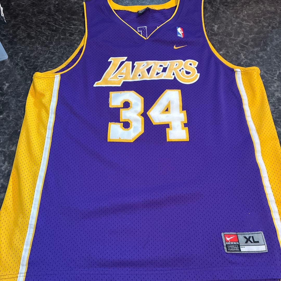 Nike Lakers 34番 ユニフォーム XL