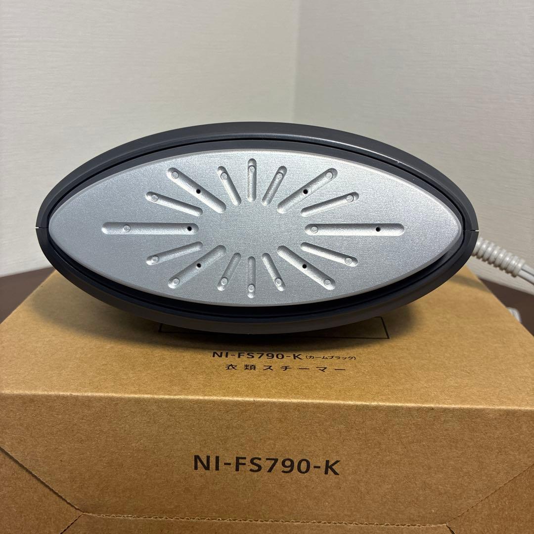 Panasonic 衣類スチーマー NI-FS790-K カームブラック