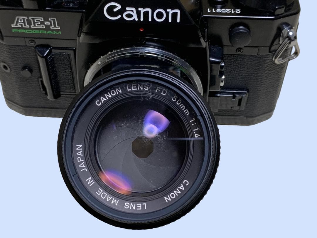 フィルムカメラ M6224 Canon AE-1 PROGRAM FD 50mm 1:1.4