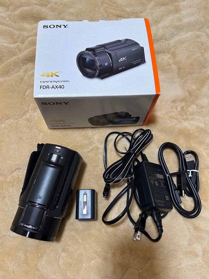 SONY FDR-AX40 4K ハンディカム 本体