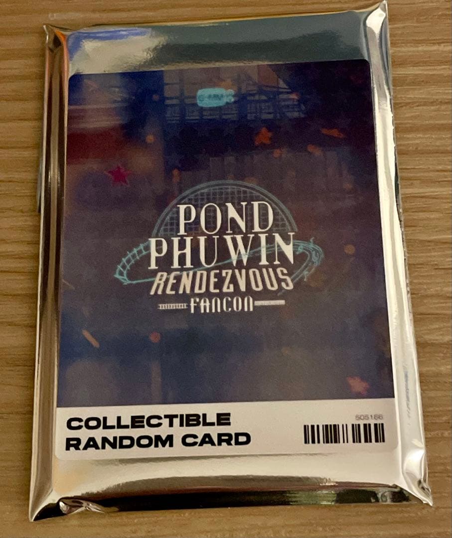 神威月★PondPhuwinファンコン★ランダムカード10パックgmmtv