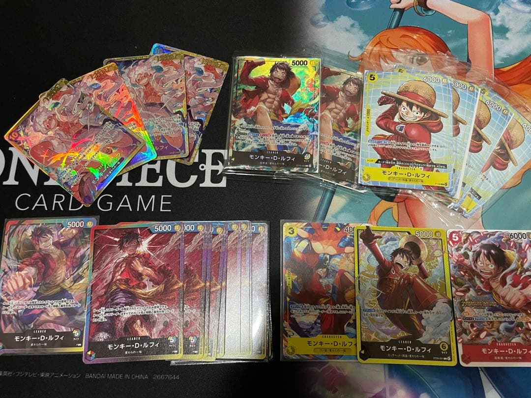 まとめ売り　ルフィ　50点以上セット　ONE PIECE ワンピース　カード
