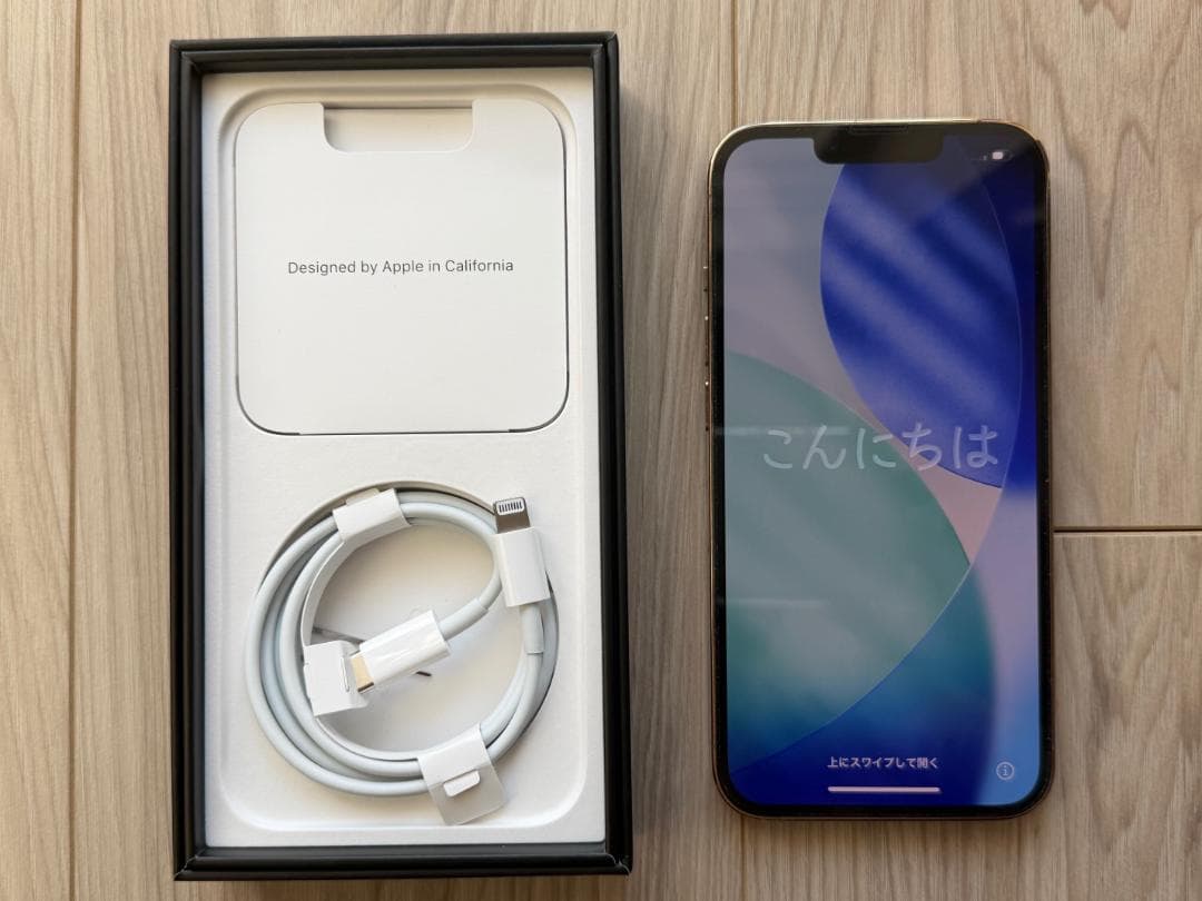 Apple iPhone 13 Pro ゴールド 本体 充電ケーブル付き