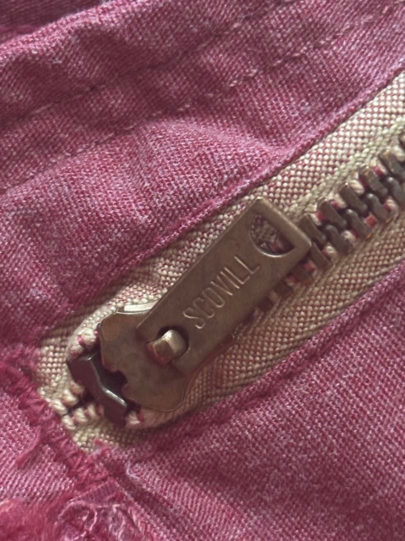 ヴィンテージ ミリタリータイプ フィールドジャケット　　ワインレッド