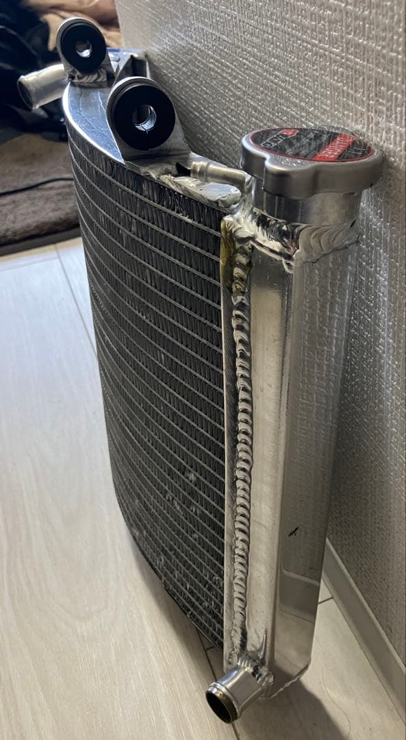 アルミ製ラジエータ NSR250R MC21 MC28 漏れ無し 程度良好