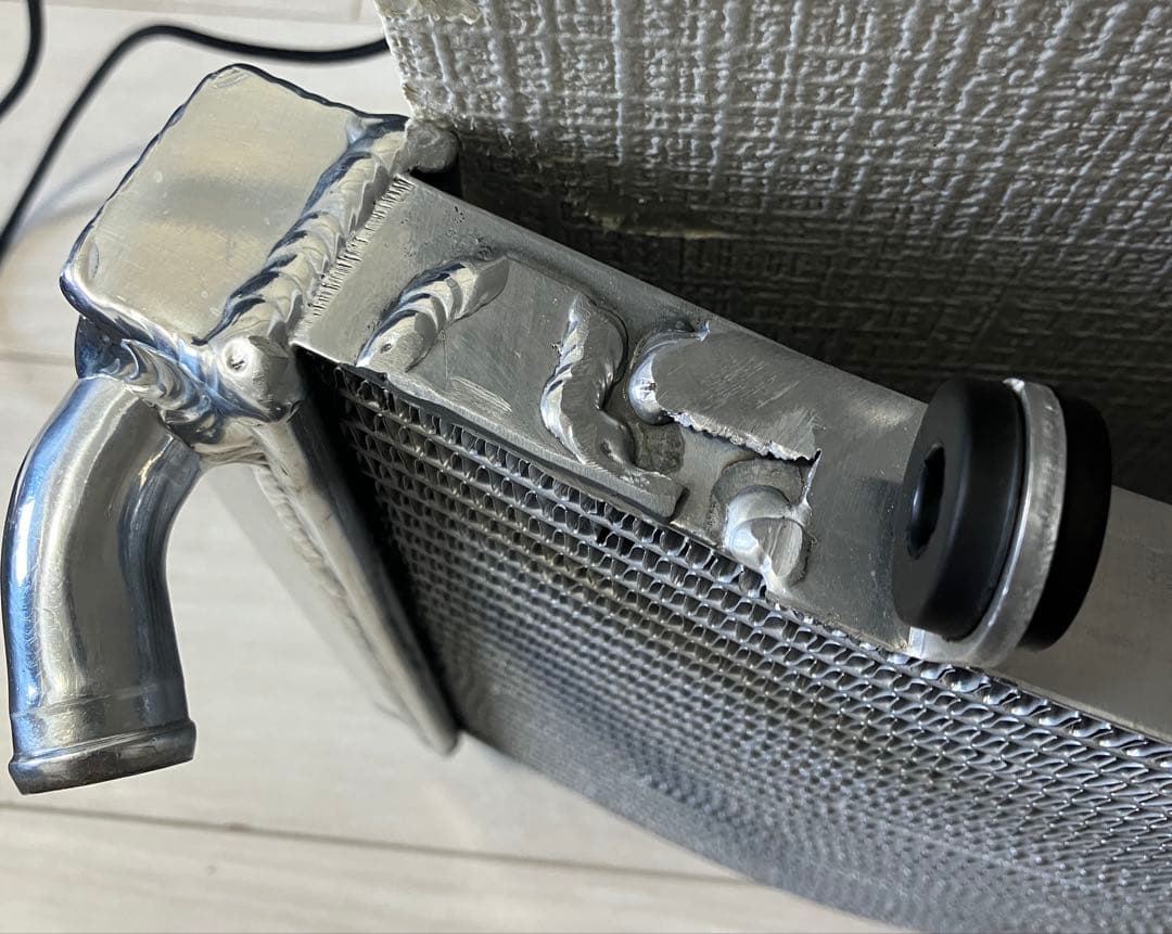 アルミ製ラジエータ NSR250R MC21 MC28 漏れ無し 程度良好