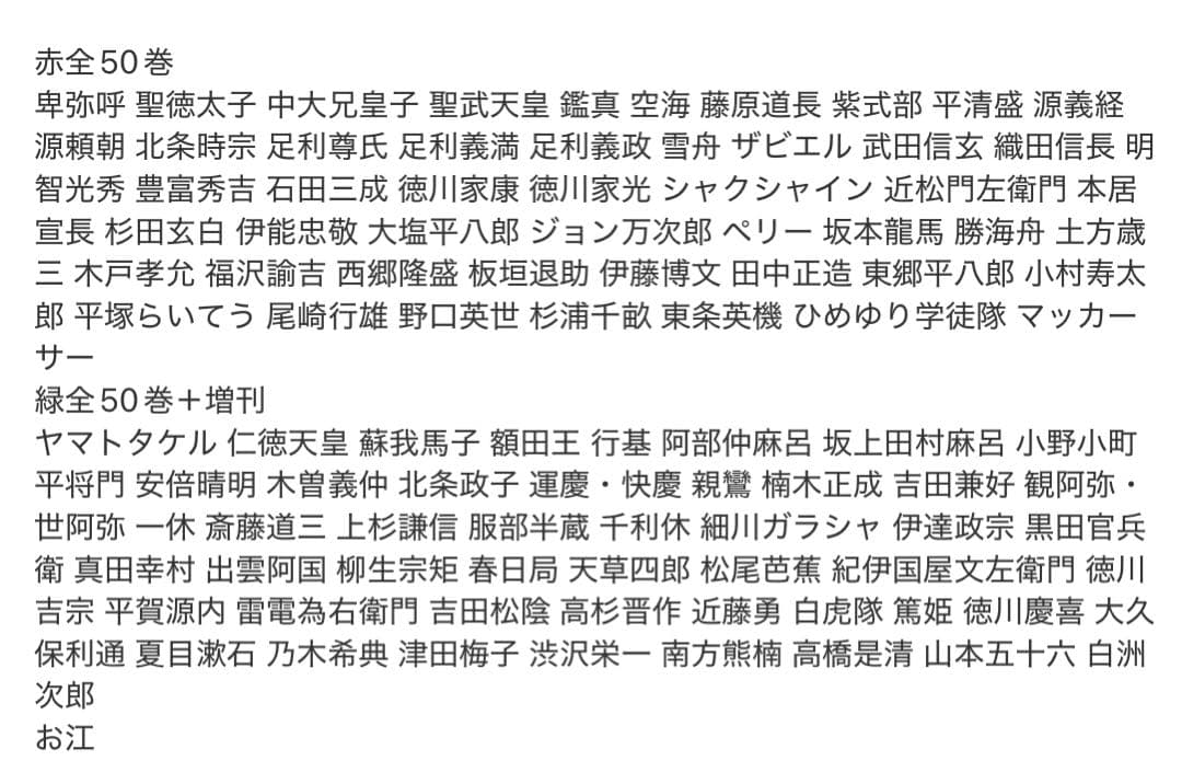 朝日ジュニアシリーズ　週刊マンガ日本史　週刊新マンガ日本史 全巻セット　101冊