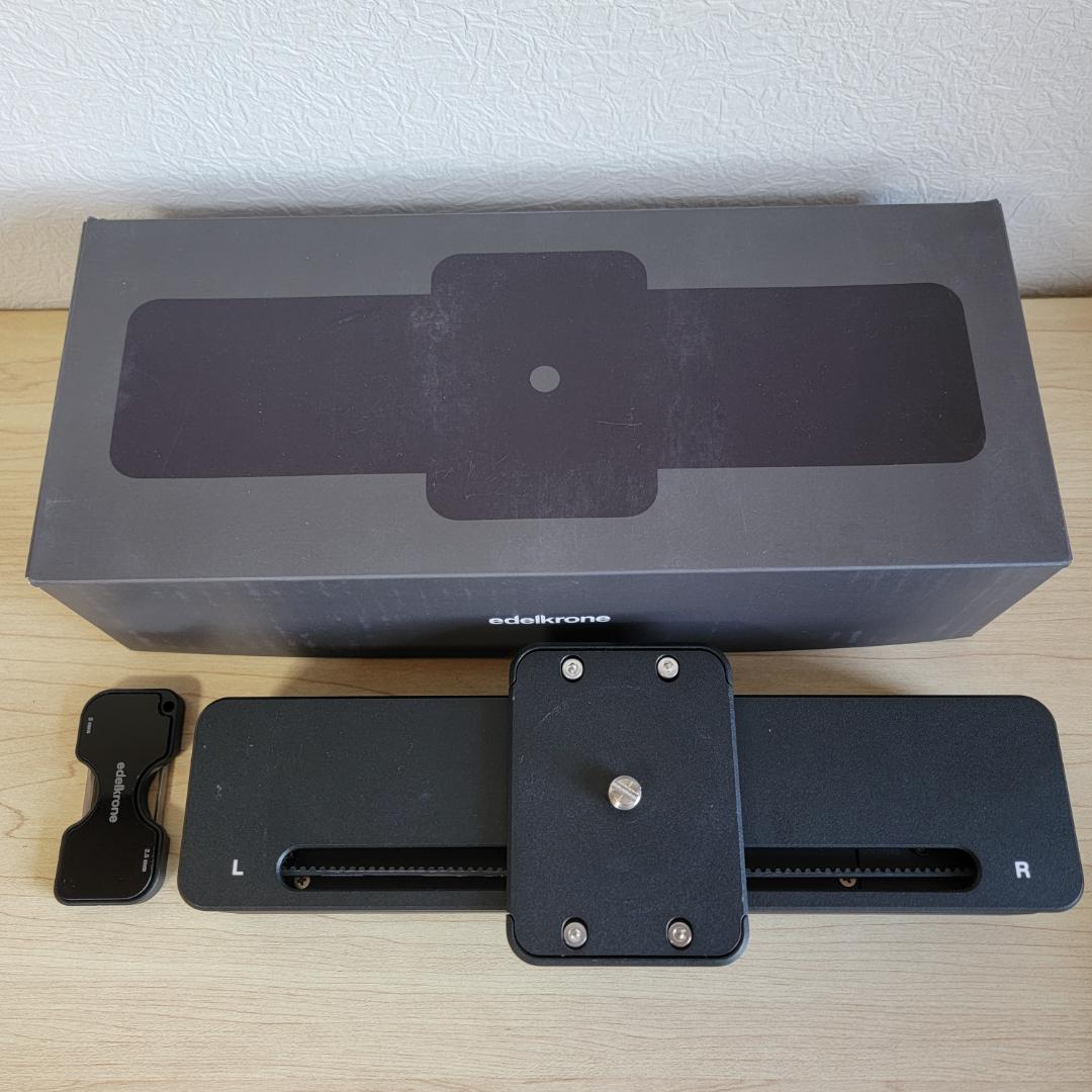 【美品】edelkrone SliderONE v3 バッテリーセット付