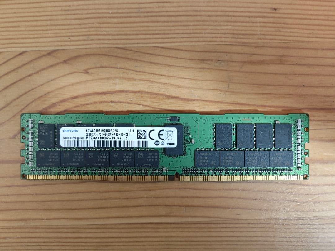 メモリー Samsung 32gb ecc ddr4