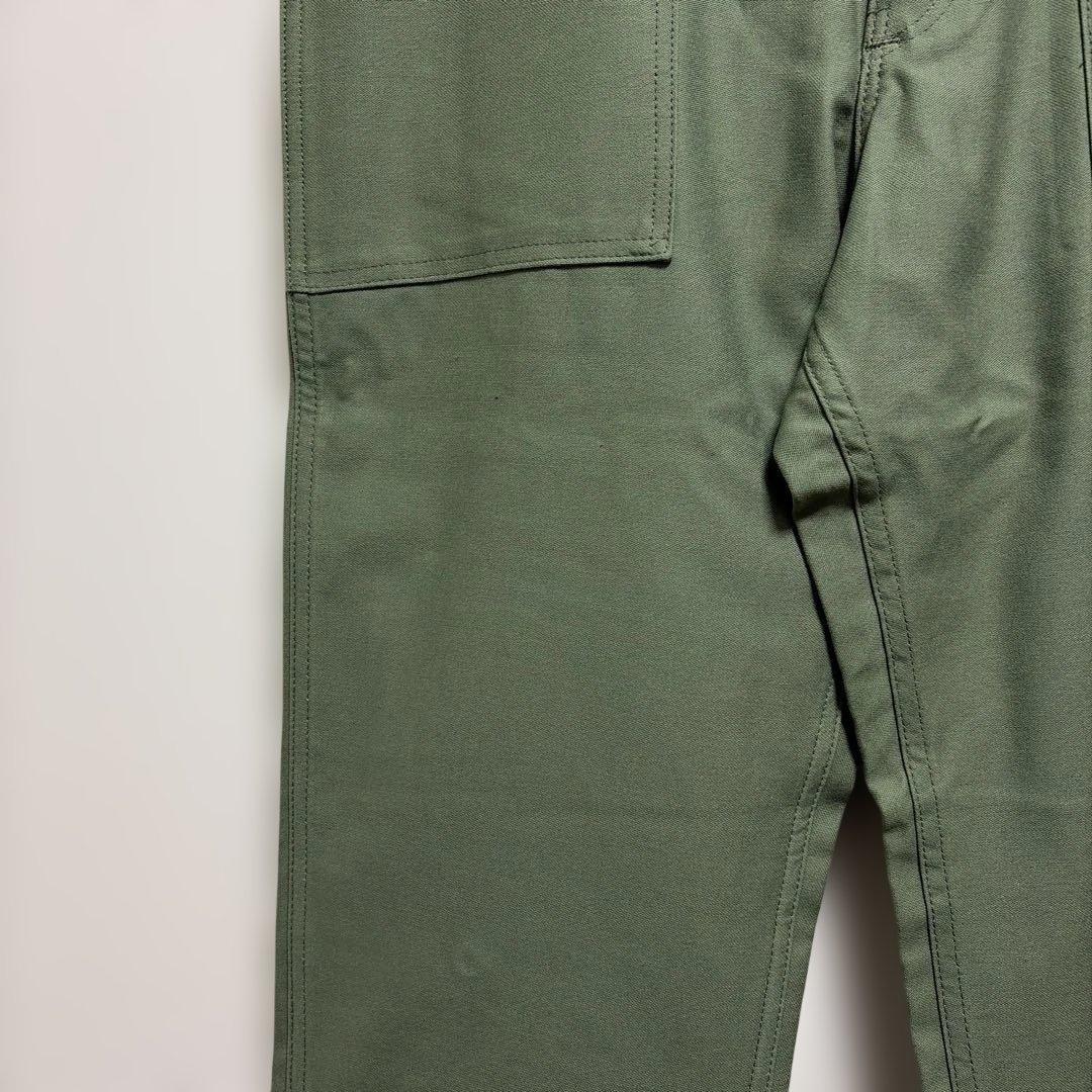 【未使用USA製】旧タグGUNG HOベイカーパンツ　バックサテンW32L32