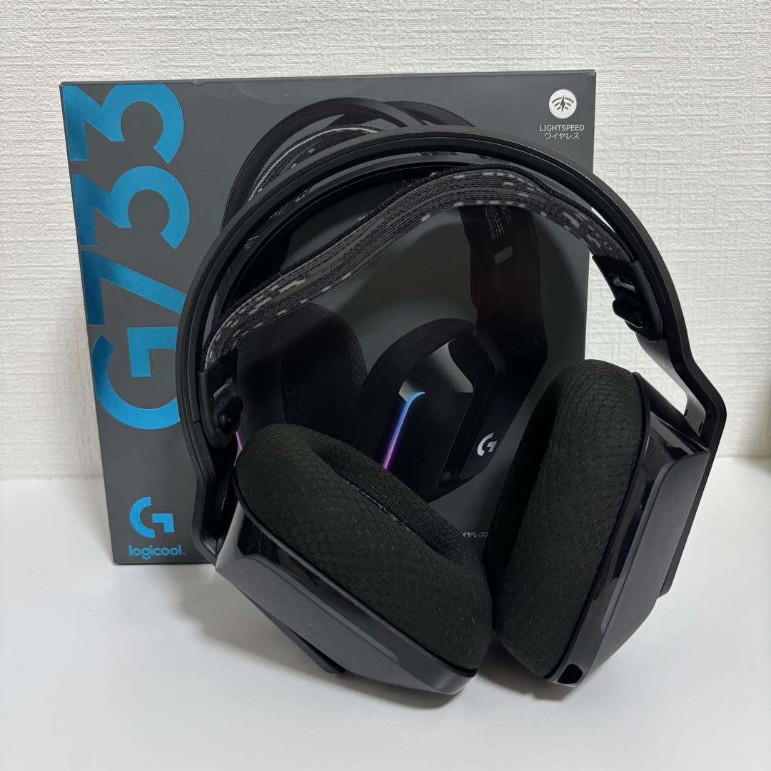Logicool G733 ワイヤレスゲーミングヘッドセット