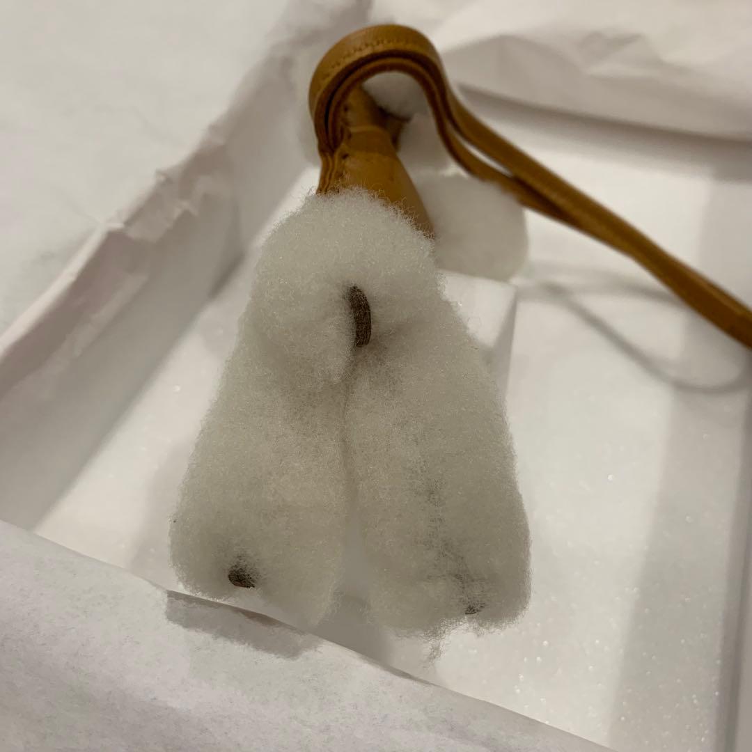 新品未使用エルメス バディチャーム 犬 白 ゴールド