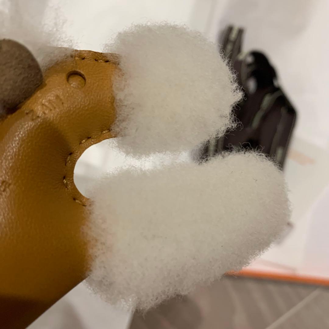 新品未使用エルメス バディチャーム 犬 白 ゴールド