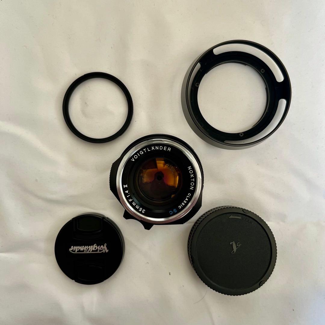 NOKTON classic 35mm F1.4 II SC VM (箱付き)