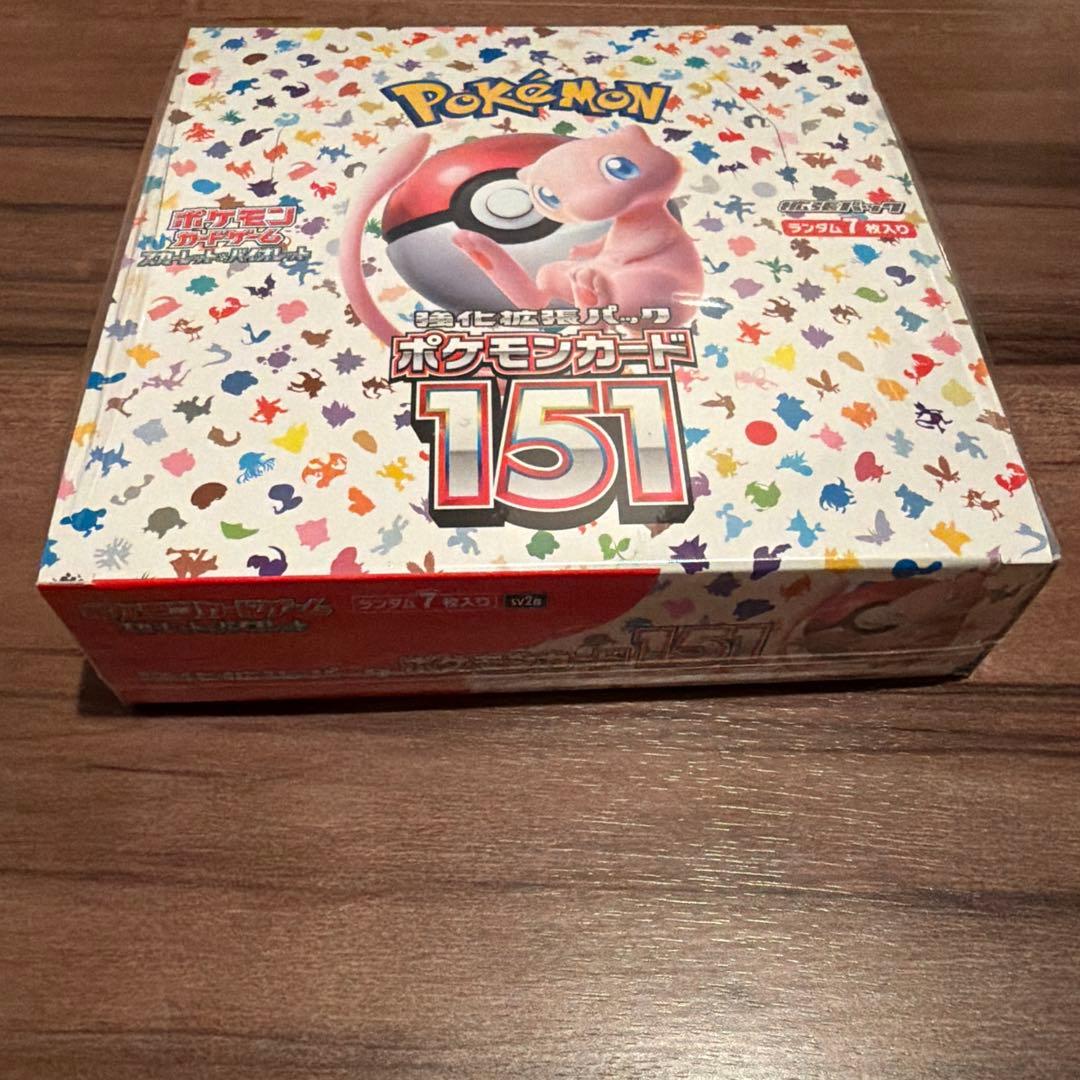 ポケモンカード 151 シュリンク付き BOX 未開封