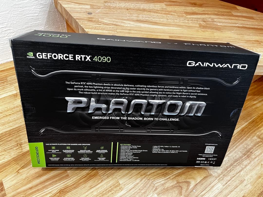 グラフィックボード・グラボ・ビデオカード Gainward Phantom GeForce RTX 4090 24GB