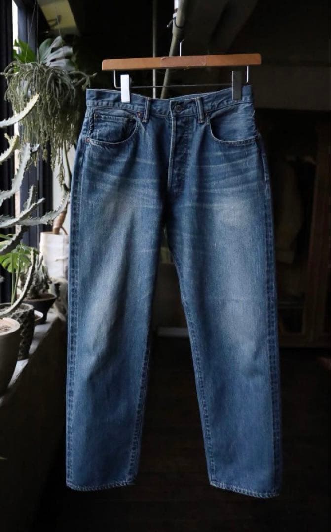 パンツ A.PRESSE Washed Denim Pants E(AP-4004)