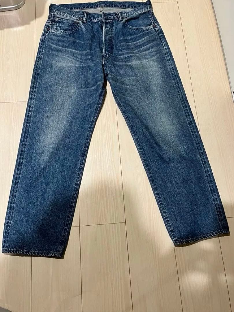 パンツ A.PRESSE Washed Denim Pants E(AP-4004)
