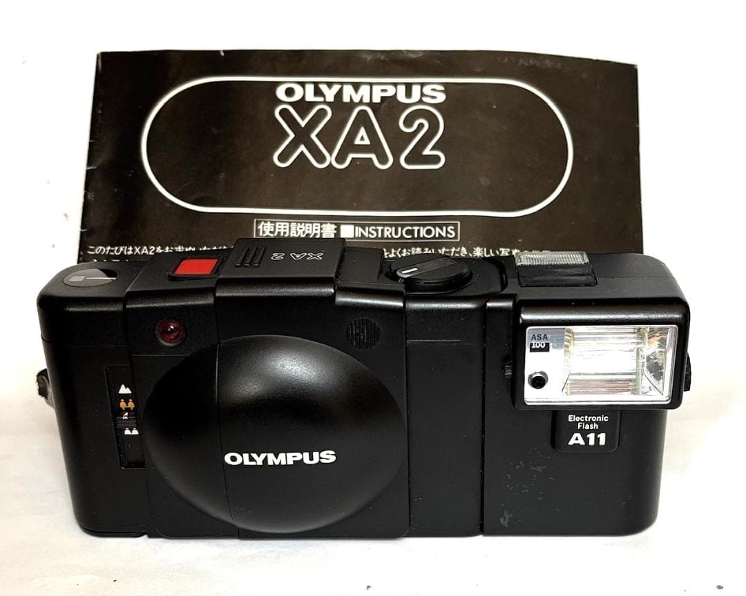 フィルムカメラ Olympus XA2 Film Camera+ A11 Flash #4197