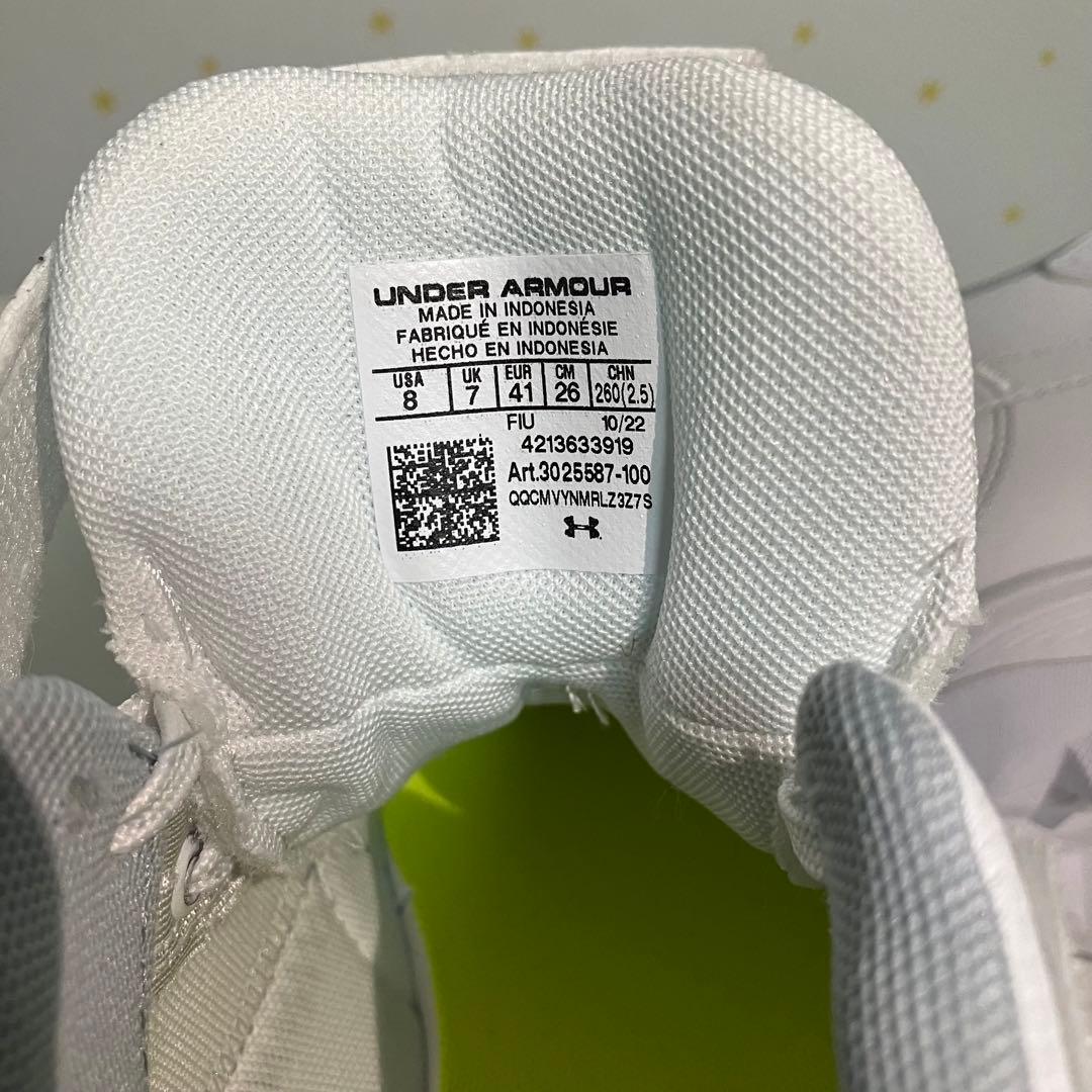 アンダーアーマー　野球ポイントスパイク　26cm