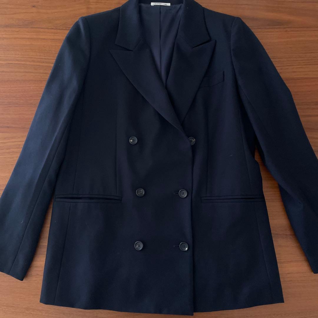 deuxieme classeネイビー テーラードジャケット 38 美品