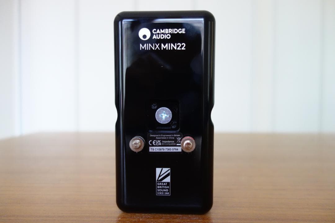 スピーカー　ケンブリッジオーディオ　MINX　MIN22BLK　１台