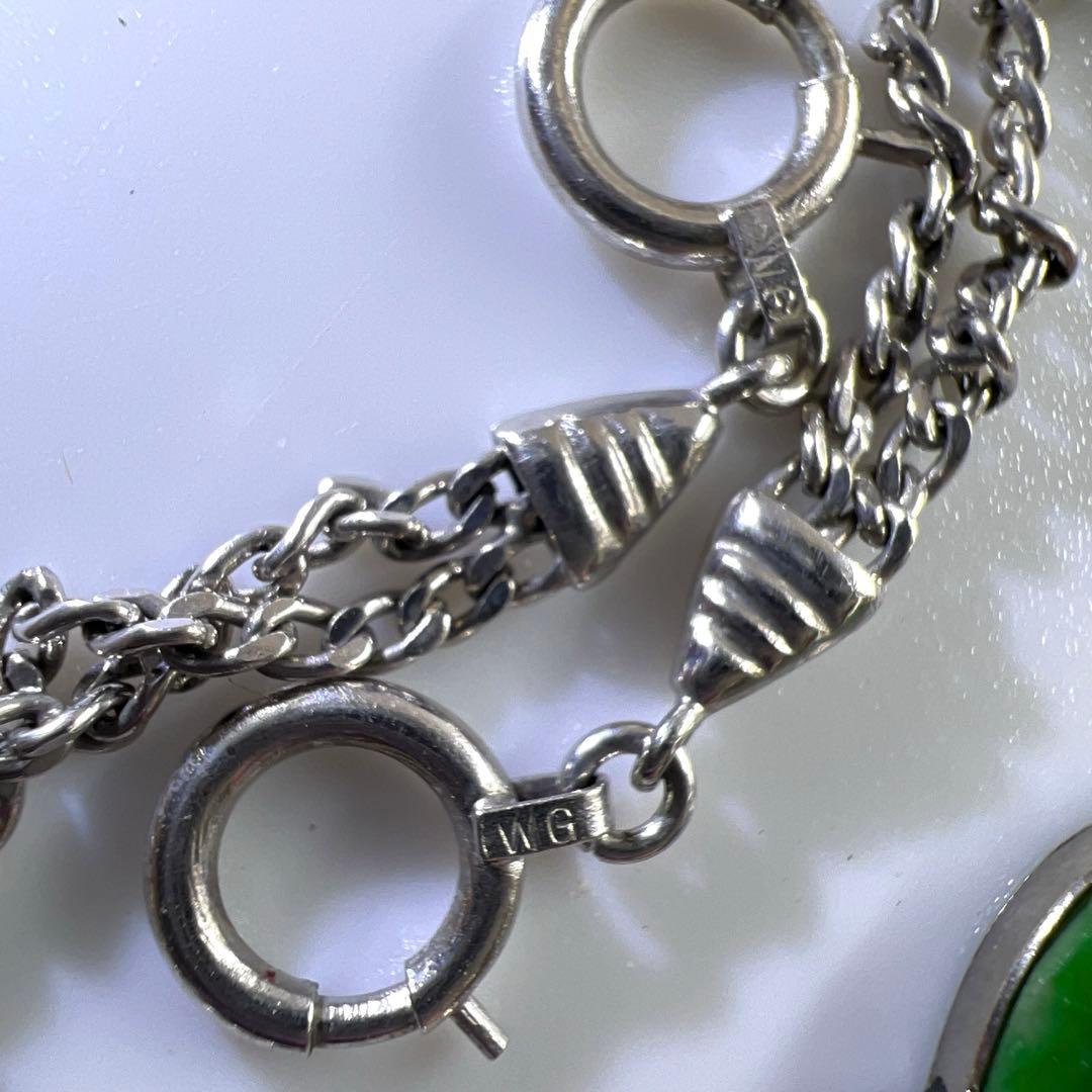 専用　WG刻印　金製金具本翡翠アクセサリー3.8g 東Y7-0910⭐︎1F