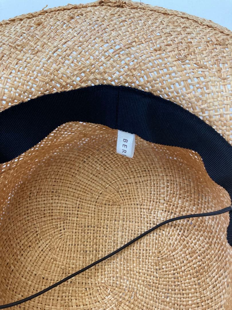 BERRETTA ハット　ベルレッタ　麦わら帽子　ストローハット