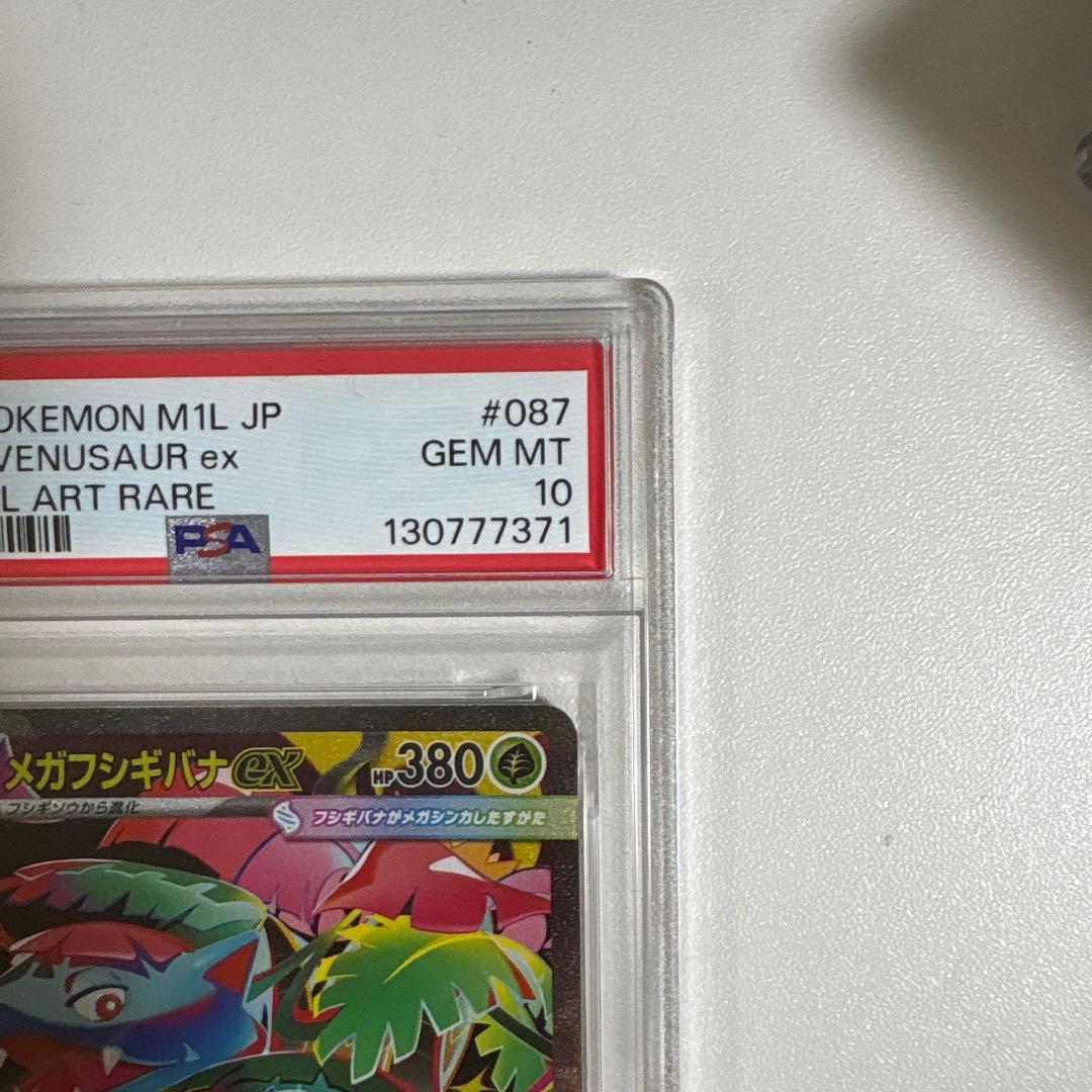 PSA10 3連番 メガフシギバナex SAR 進化ライン ポケモンカード