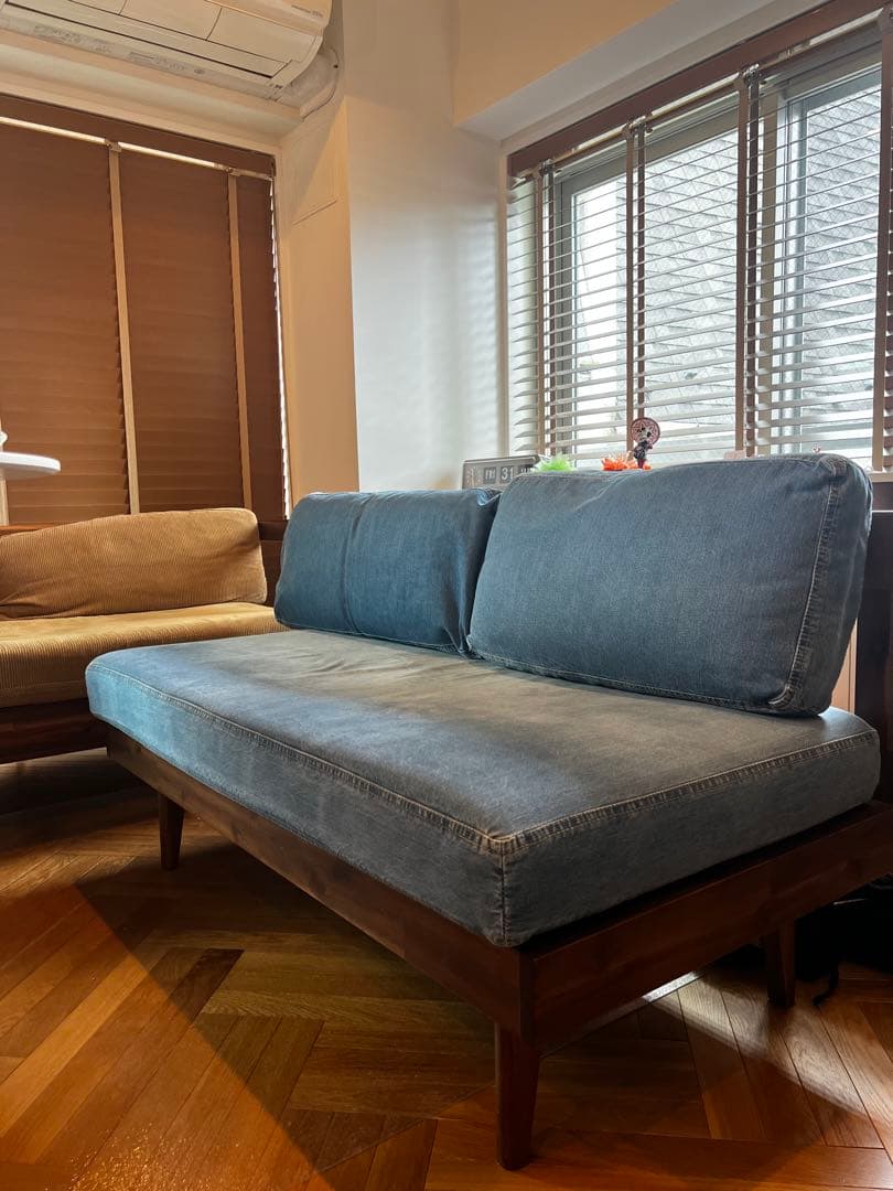 SWELLA デニムブルー ソファ