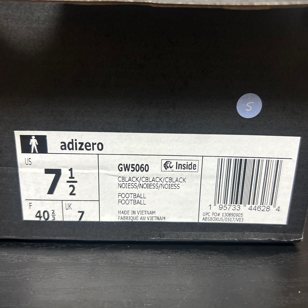 adidas アメフトスパイク25.5cm adizero