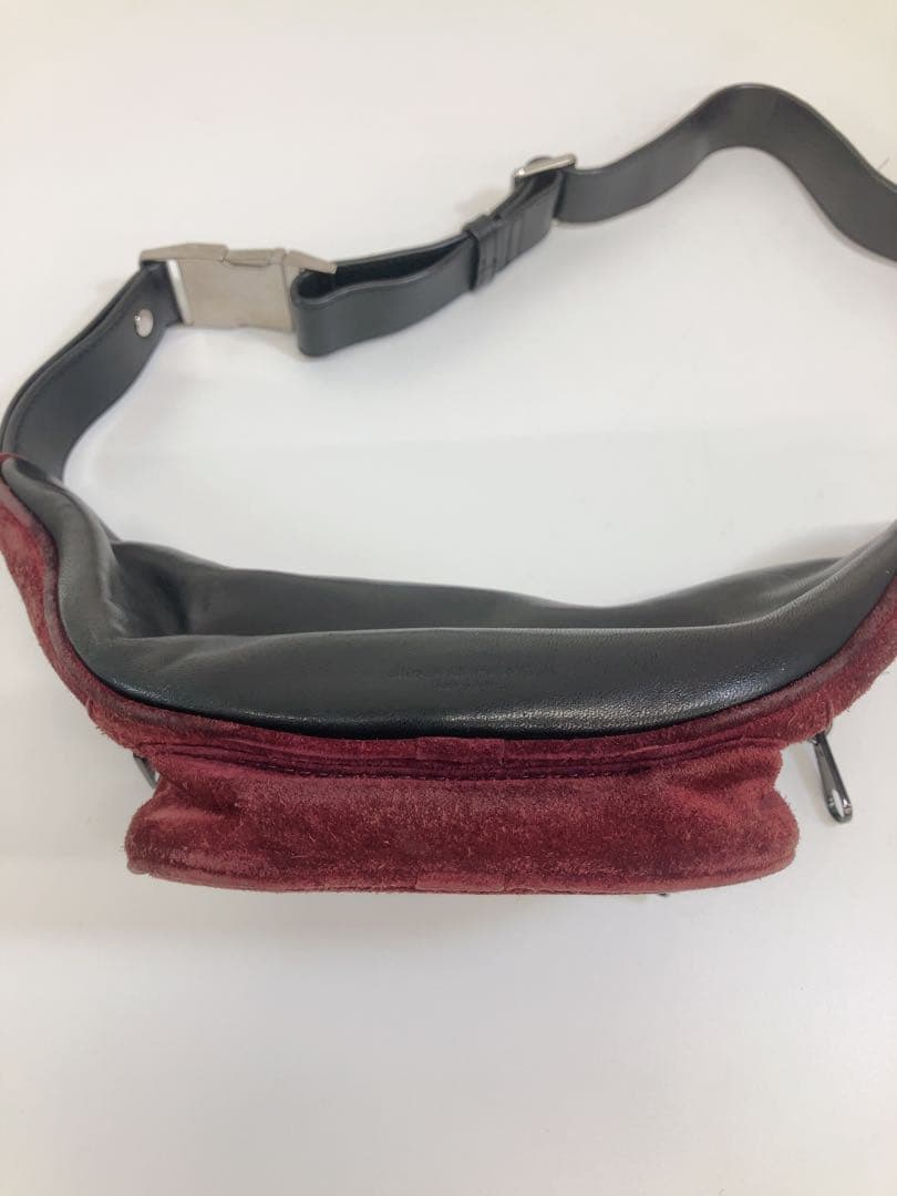 ★激レア アレキサンダーワン バーガンディ アッティカ スエード ウエストバッグ