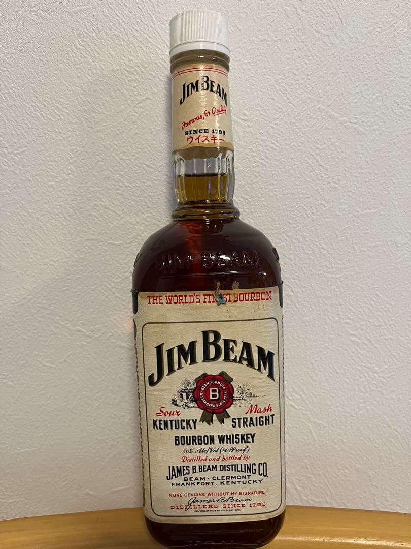 Jim Beam ジムビーム　古酒 バーボンウイスキー レア物