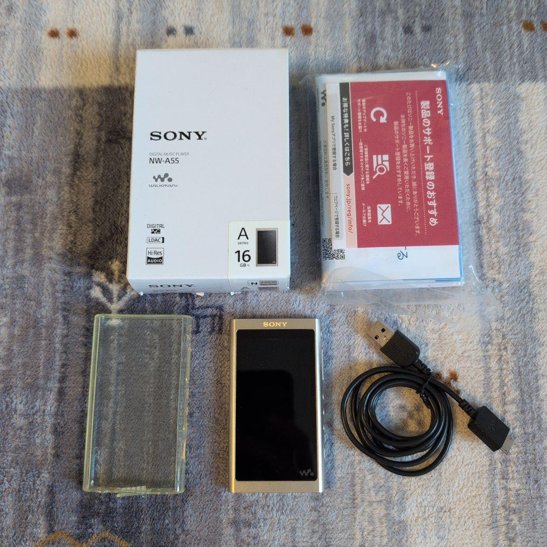 ポータブルプレーヤー SONY WALKMAN NW-A55