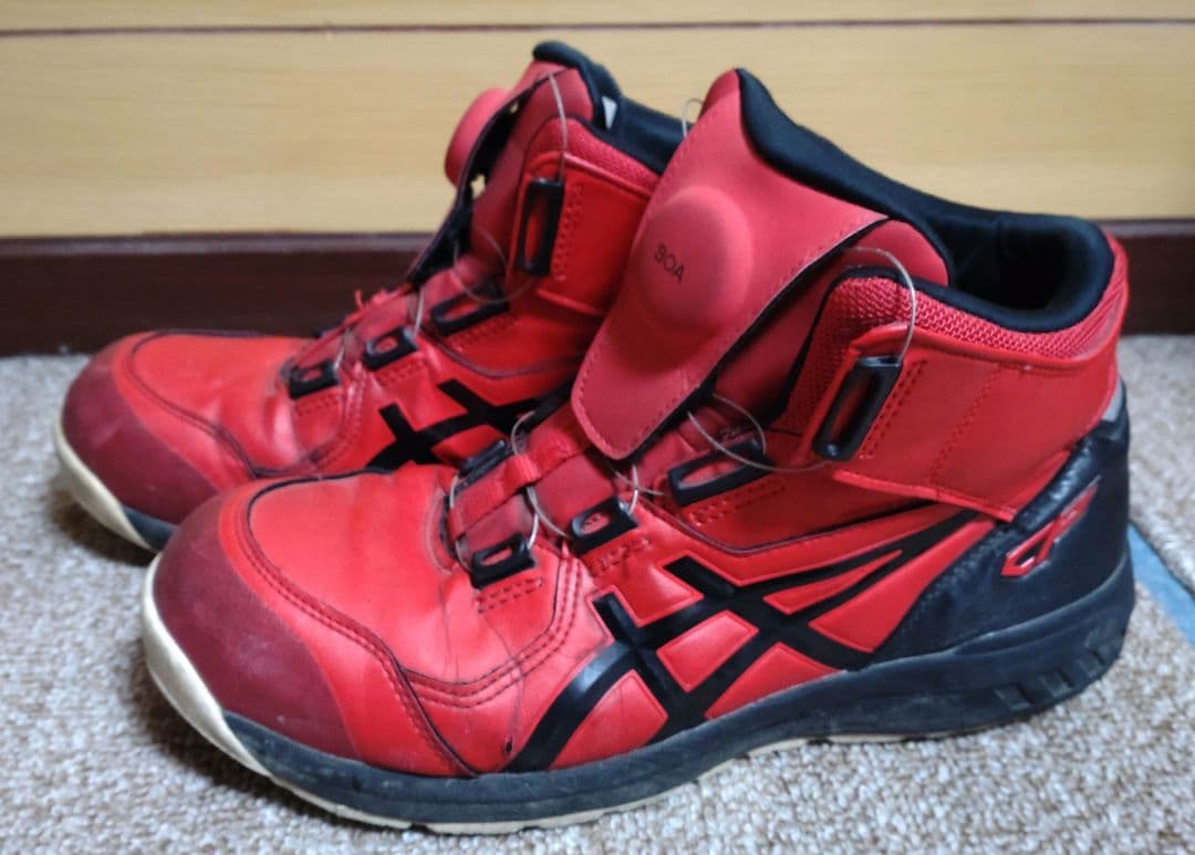 アシックス　安全靴　27cm 2足まとめ売り　BOA まだまだ履けます