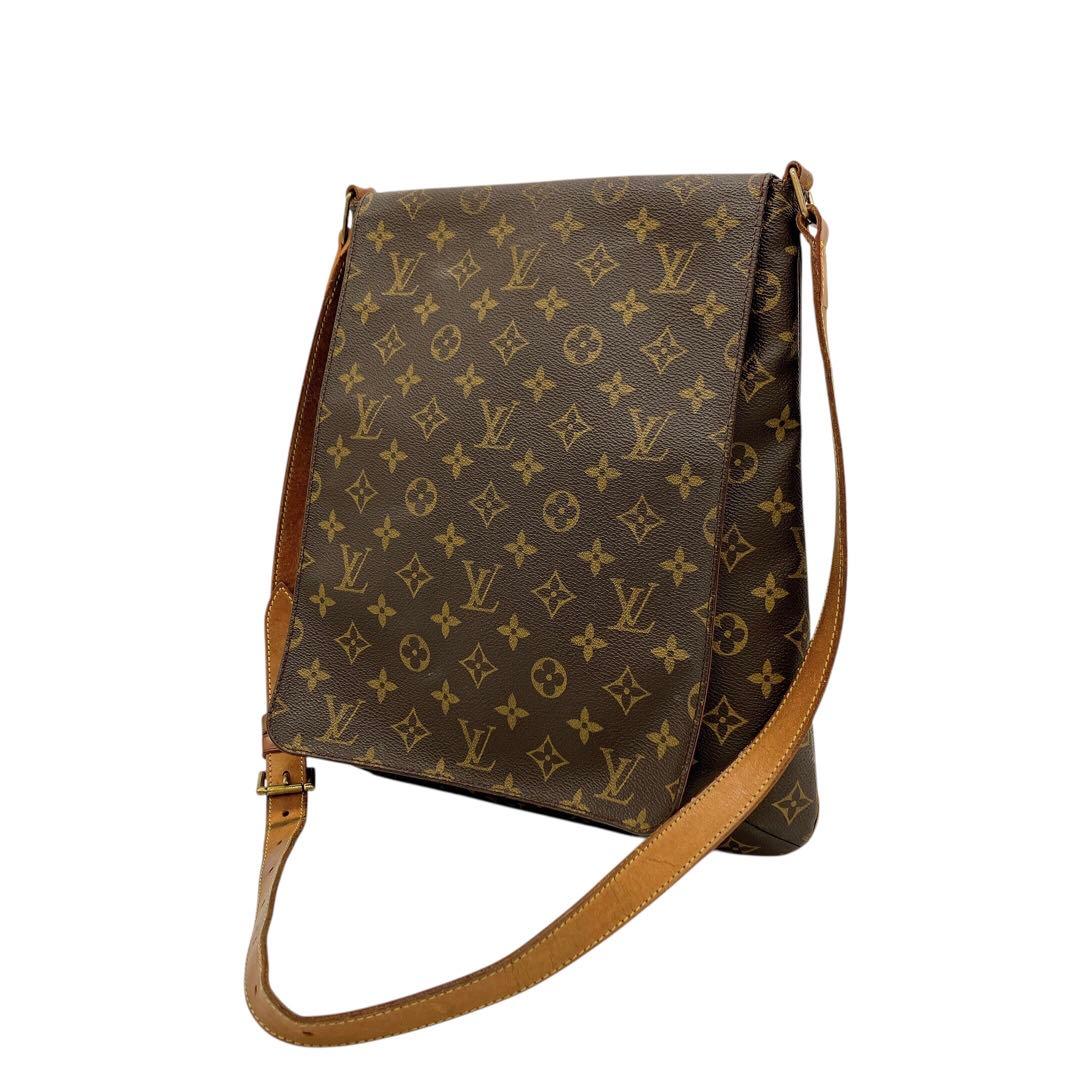 【LOUIS VUITTON】ミュゼット　モノグラム　ショルダーバッグ　A4