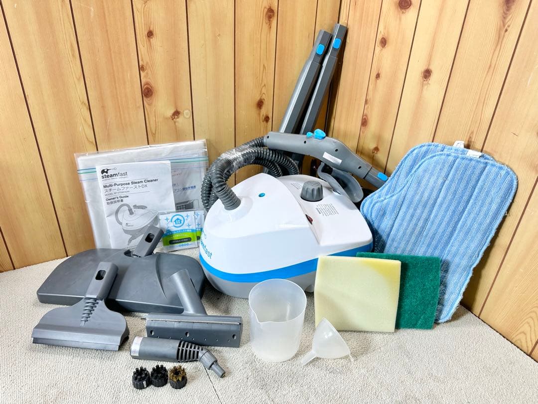 美品 スチームファーストDX SF-370WHDIR スチームクリーナー0800