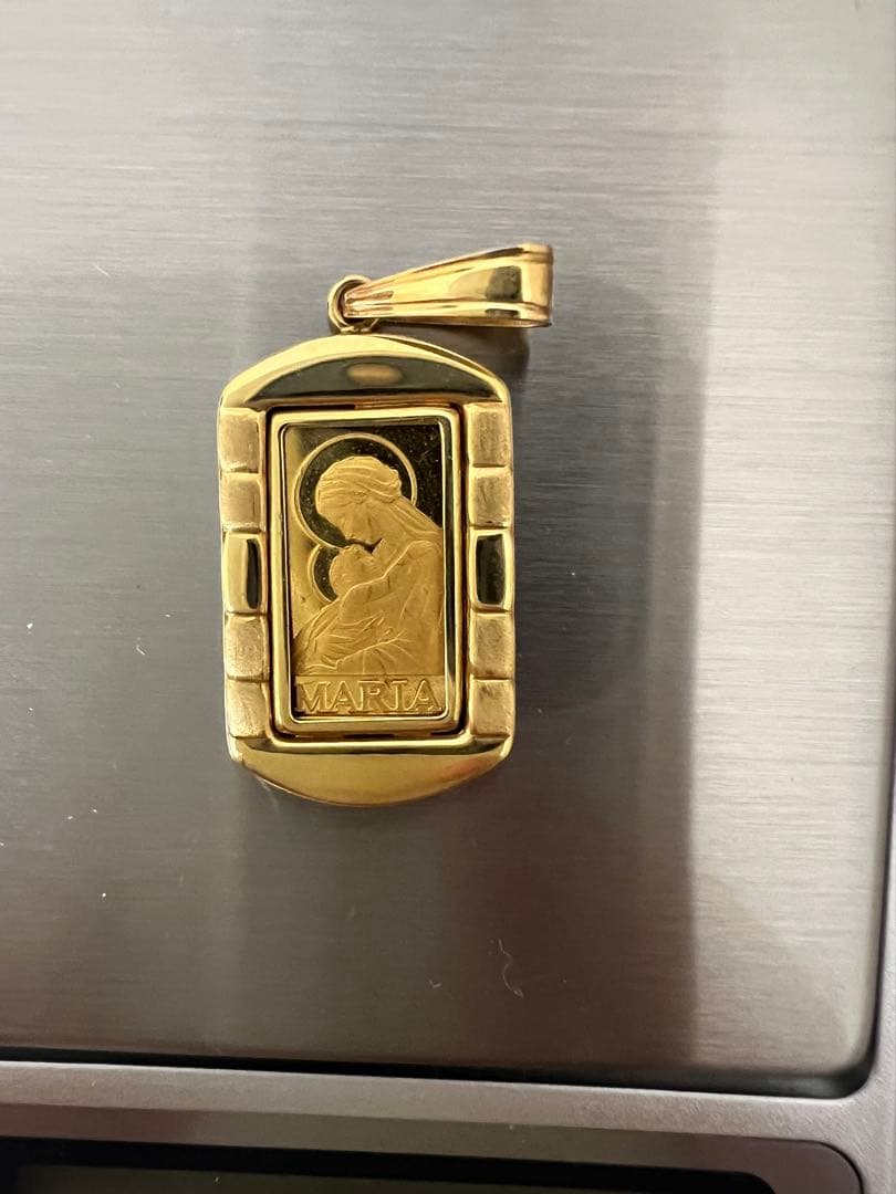 純金K24 K18 ペンダント