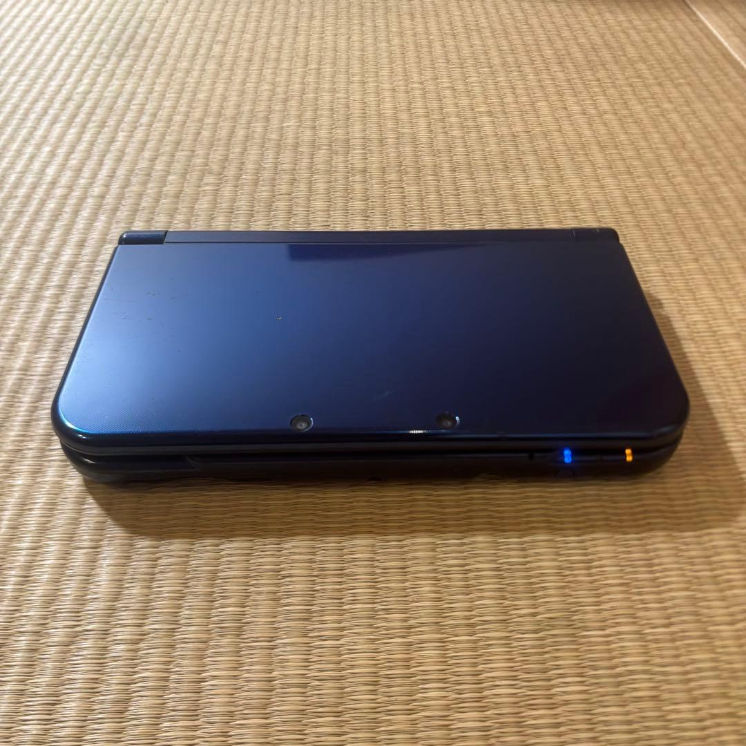 New Nintendo 3DS LL メタリックブルー 動作良好 SDカード