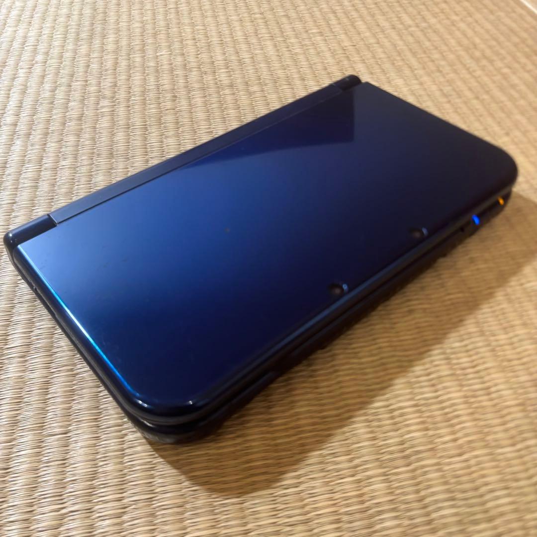 New Nintendo 3DS LL メタリックブルー 動作良好 SDカード
