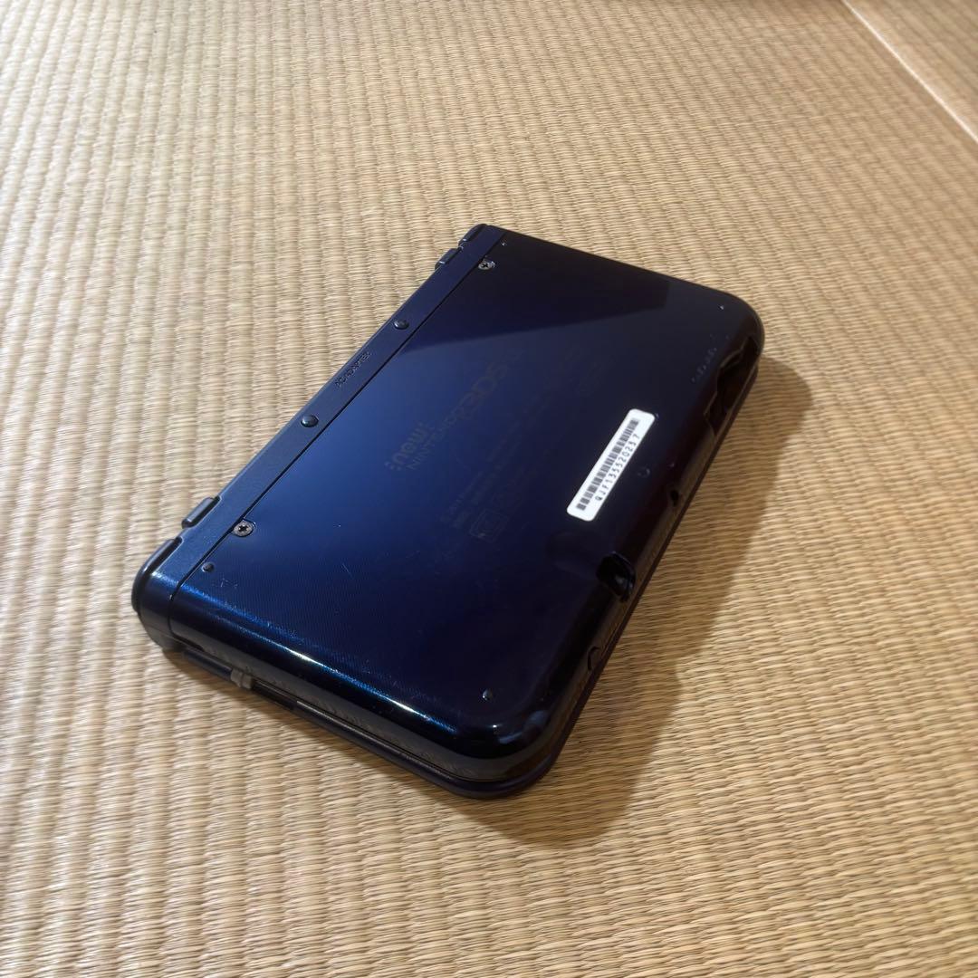 New Nintendo 3DS LL メタリックブルー 動作良好 SDカード
