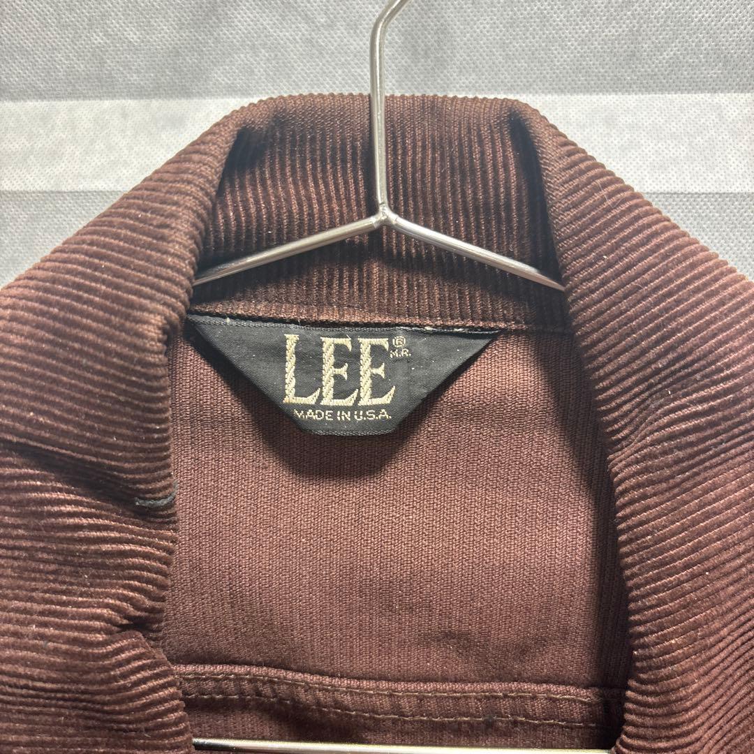70s LEE コーデュロイトラッカージャケット