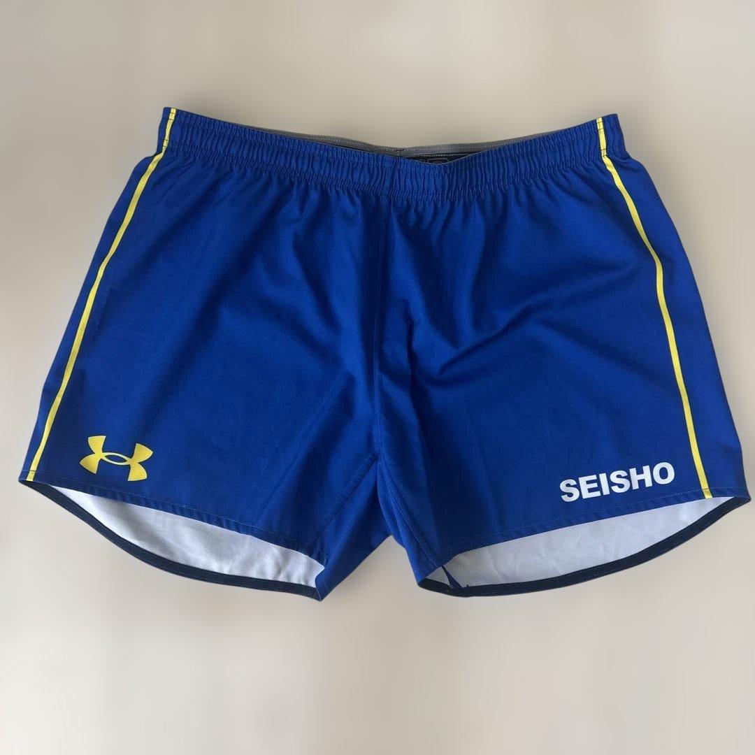 京都成章高校　Under Armour 公式戦　ラグビー　パンツ　試着のみ　新品