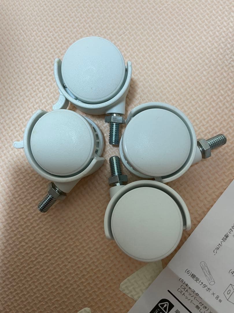 ちいちゃん♪ スリーピー　ホワイト ベビーベッド 雲のベットガードセット