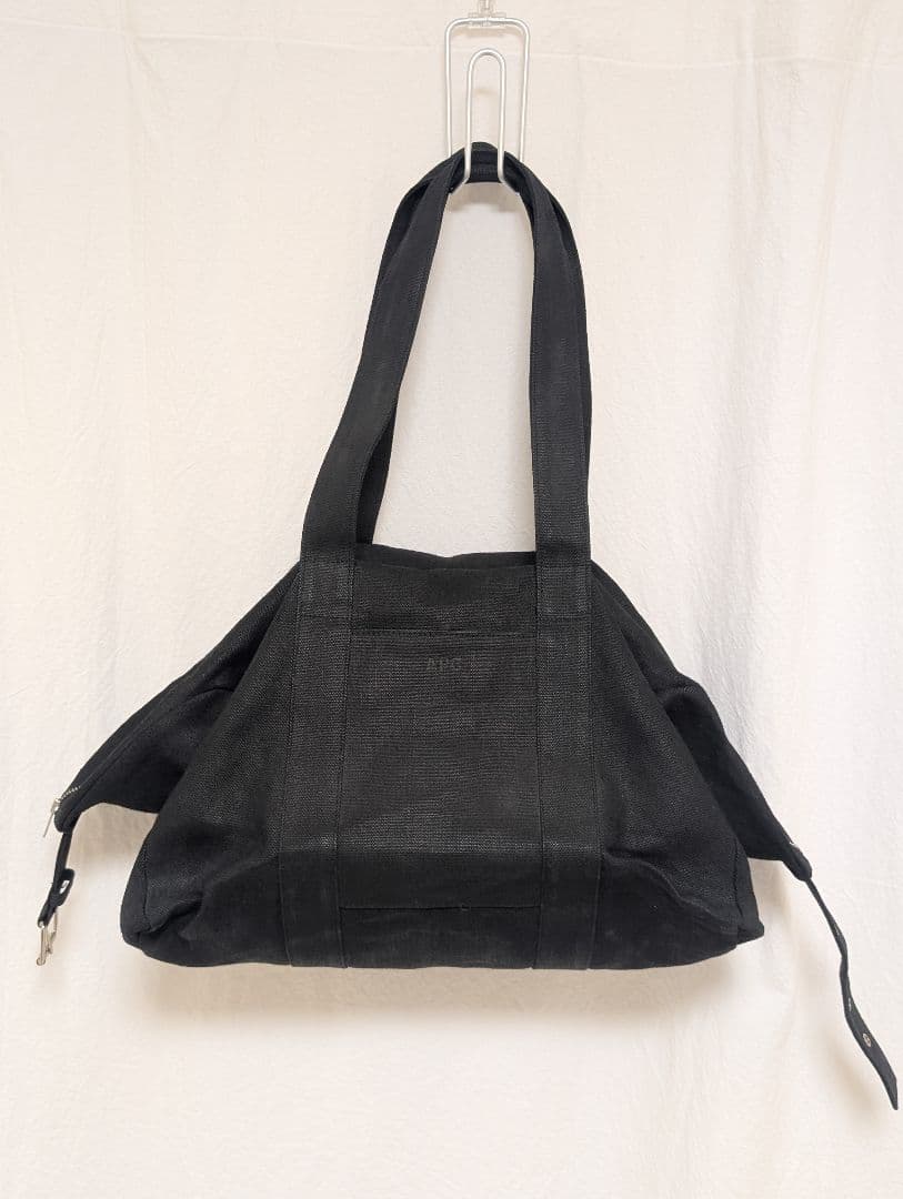 希少 A.P.C. アーペーセー ボストンバッグ ショルダー フランス製 麻