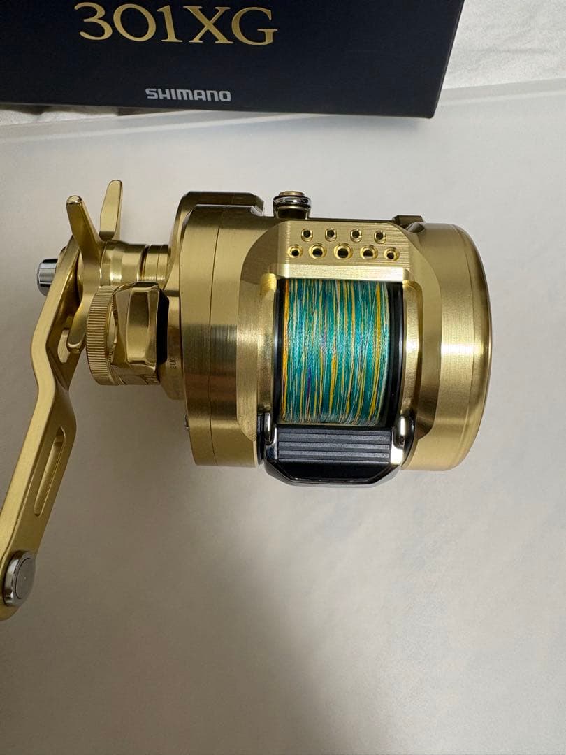 シマノ 22 オシアコンクエスト301XG 左巻き ベイトリール スロージギング