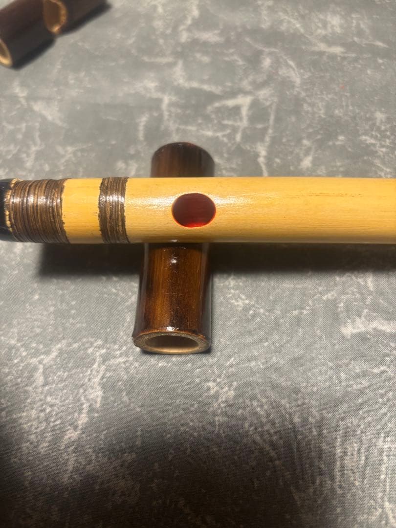 篠笛、六本調子（Ｂ♭菅）ドレミ調